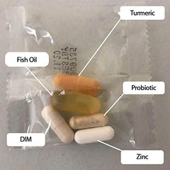 DrFormulas Dermtella fish oil bottle emphasizing omega-3 benefits
