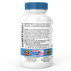 HairOmega DHT Blocker label featuring Saw Palmetto and zinc