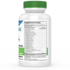 Nexabiotic delayed-release capsules close-up highlighting gut delivery