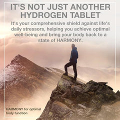 DRINK HRW Harmony ready-to-drink glass on a desk for daily routine