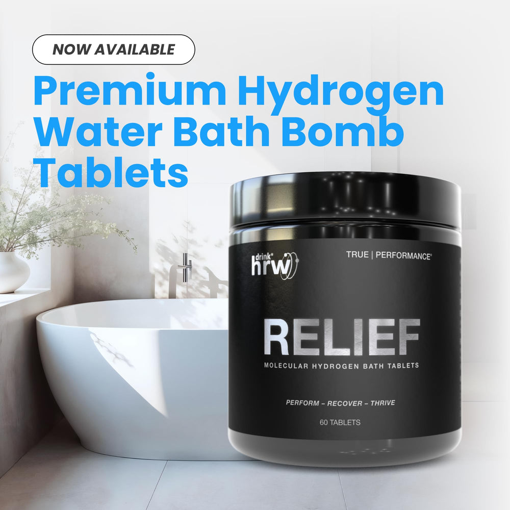 DRINK HRW Rejuvenation tablet beside notebook for cognitive focus.