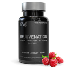 DRINK HRW Rejuvenation tablet dissolving in water to refresh energy