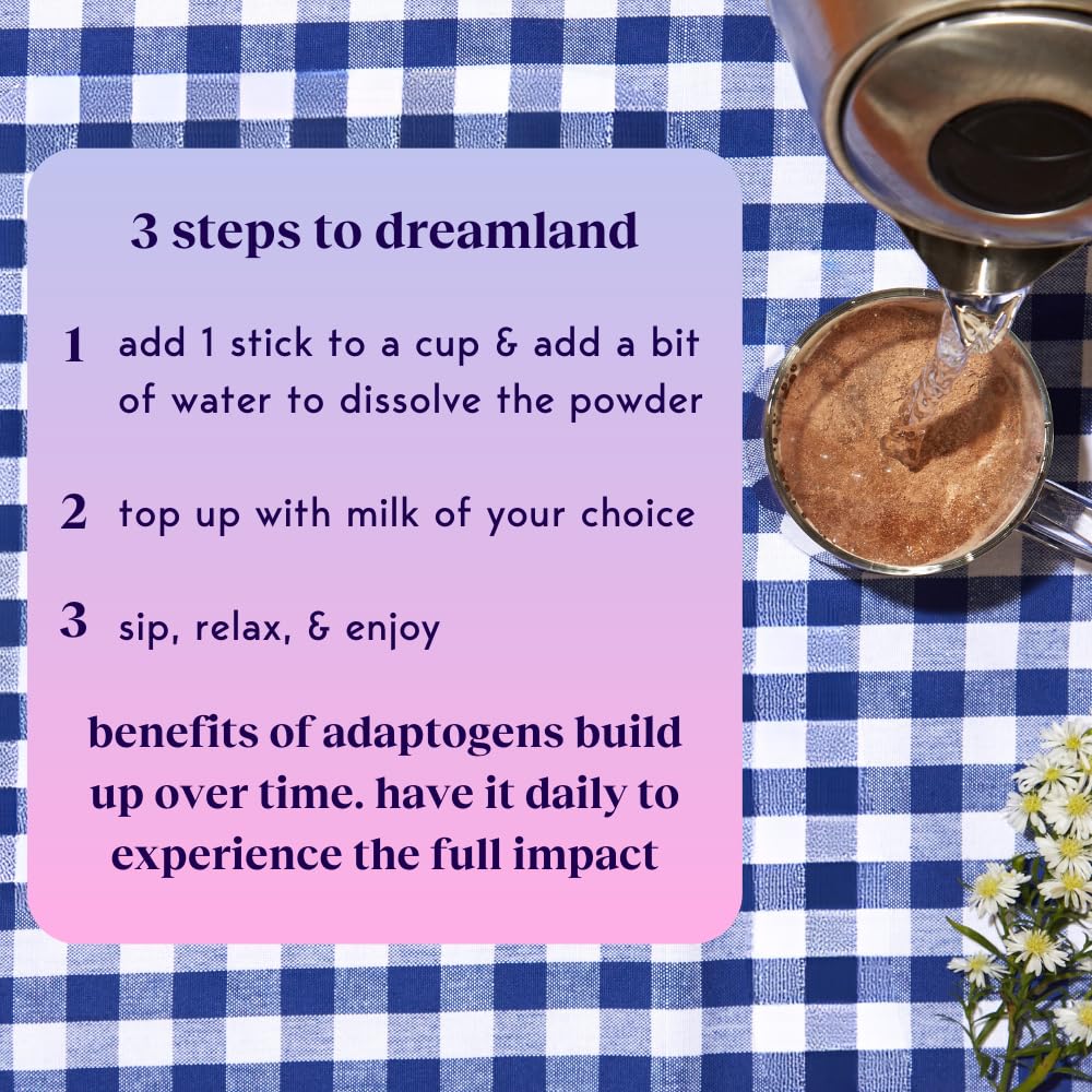 Kitchen scene with dairy-free, low-calorie indulgence by Moment Sleep Powder