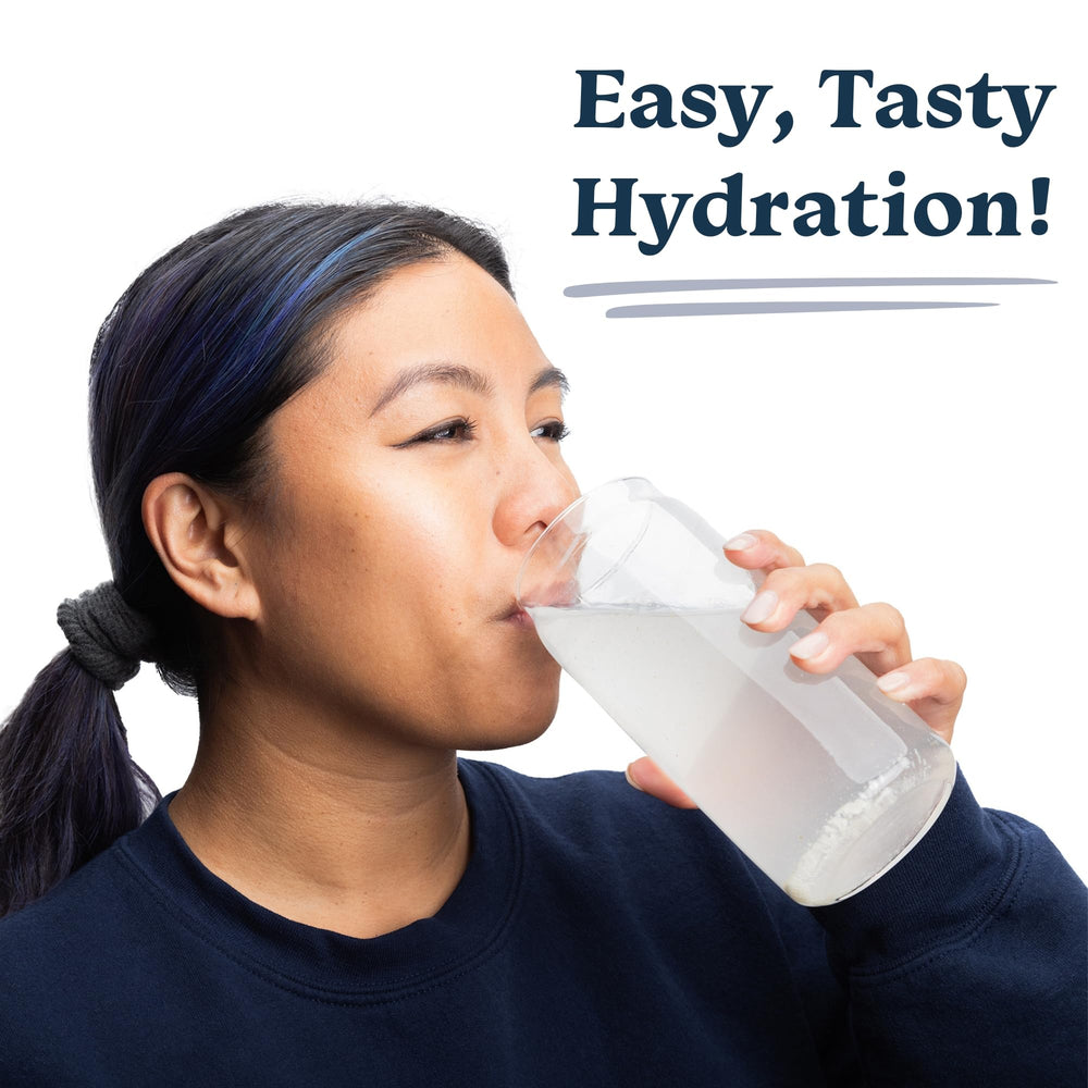 Drinklits daily hydration bundle with two Ginger-Lime and two Lemon-Lime tubes.