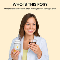 Drinkwel blend with taurine, artichoke, bupleurum for balance.