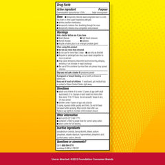 Box and label detail highlighting contents and origin.