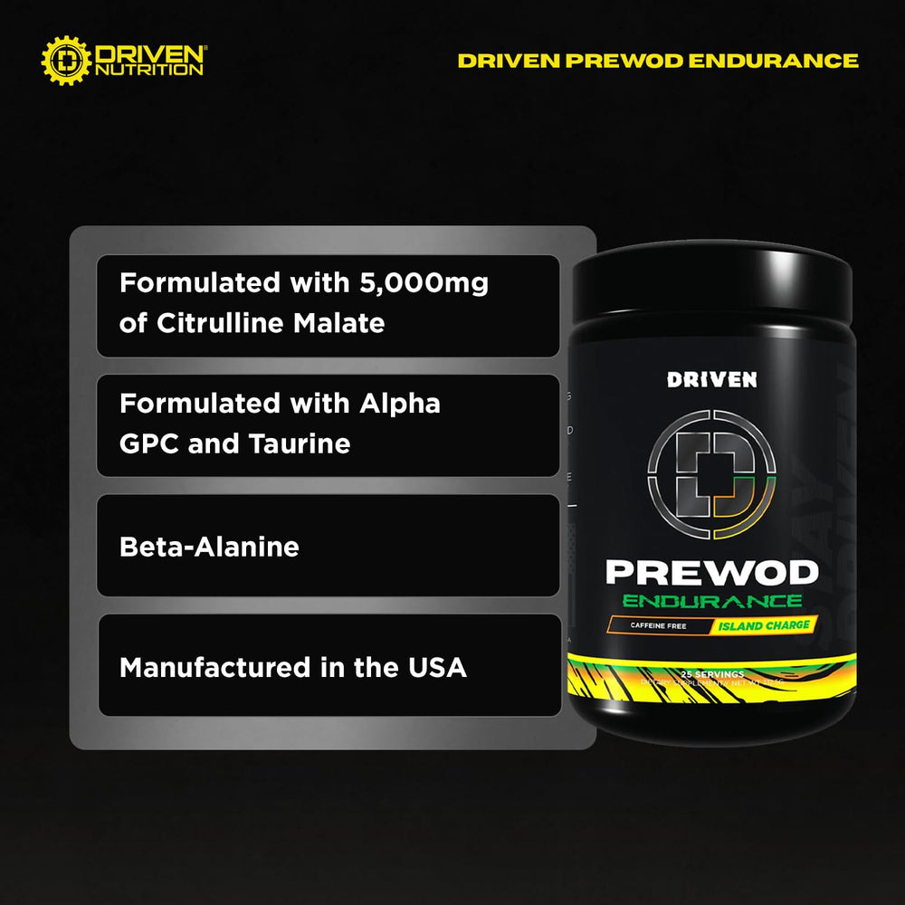 Driven PREWOD mixed in water displaying clean flavor and consistency