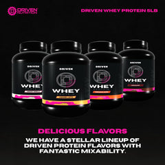 Driven Whey lifestyle shaker setup portraying daily protein support after workouts.