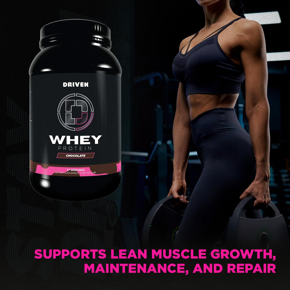 Driven WHEY smoothie-ready shake for daily protein routine