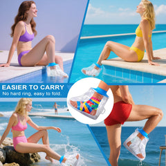 DRKLC Heel Protector Boot arrives vacuum-packed and expands to fluffy state