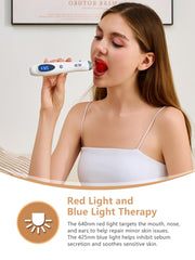 Dr.Rehabi red light therapy at 640nm for skin support