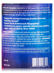 Dr's Advantage Ultra B Complex on kitchen counter for daily routine