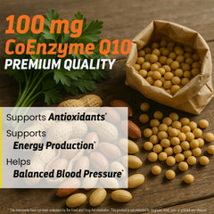 Packaging info showing transparent ingredients for daily wellness with Drs Hope PQQ CoQ10