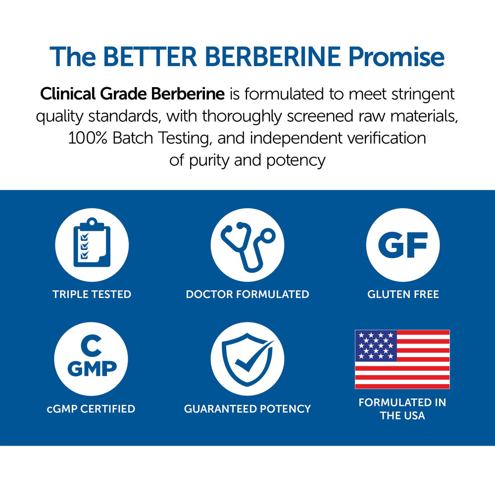 DR.WHITAKER Berberine label close-up with ingredients