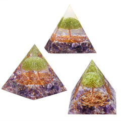dssmboom crystal pyramid boosts ambience for meditation and mindful work