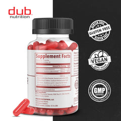 Dub Nutrition Burner capsules arranged for convenient daily use