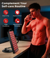 Duiup 850nm near-infrared LEDs provide deeper tissue therapy.