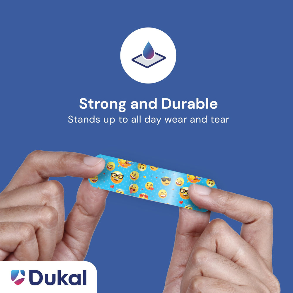 DUKAL packaging indicates 100 per box and 12 boxes per case