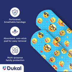 DUKAL long-lasting adhesive bandage in use during activity