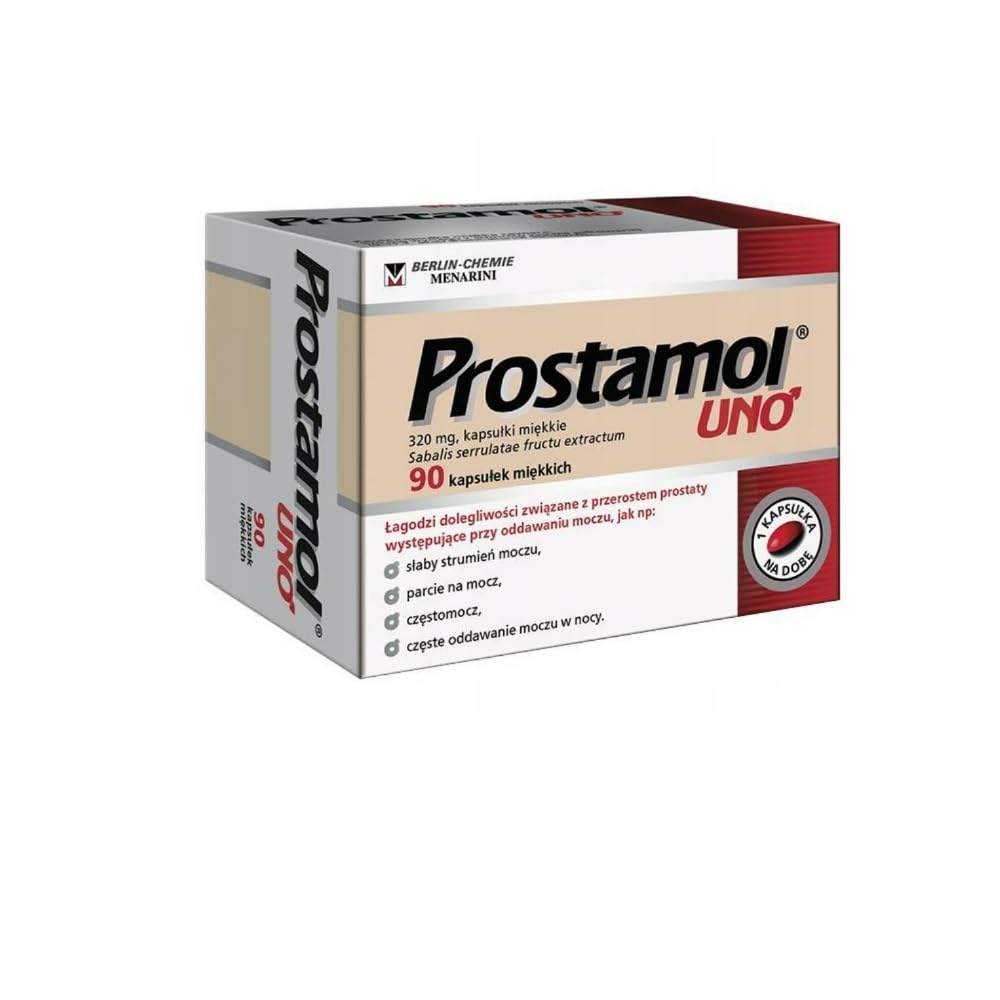DUOshop Prostamol Uno packaging bottle for daily men's wellness