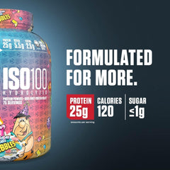 Dymatize ISO100 Birthday Cake Pebbles pour reveals fast-absorption protein design for workouts