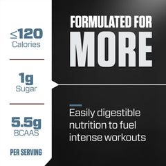 Close up of serving scoop highlighting 25 g protein per serving