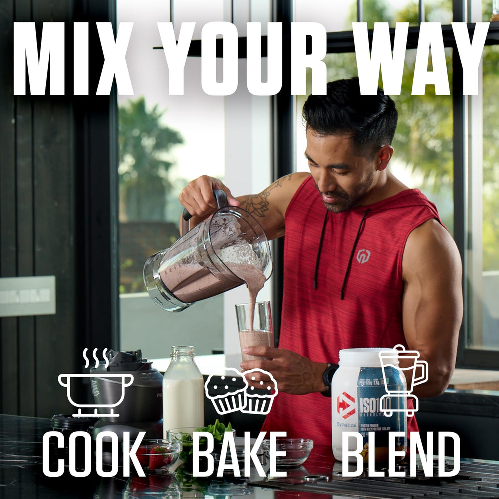 Dymatize ISO100 Dunkin' Mocha Latte workout bottle fueling training sessions