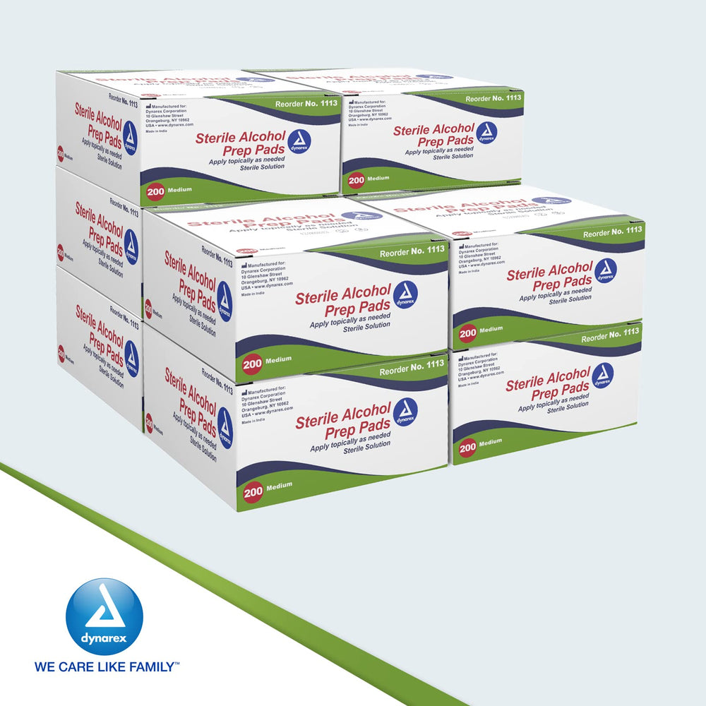 Absorbent, soft Dynarex pad suitable for quick surface absorption.