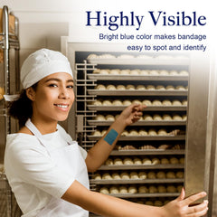 Breathable woven texture of Dynarex bandages supports comfort