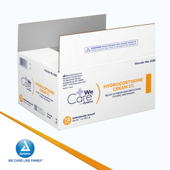 Dynarex Hydrocortisone Cream tube with smooth, gentle-textured application.