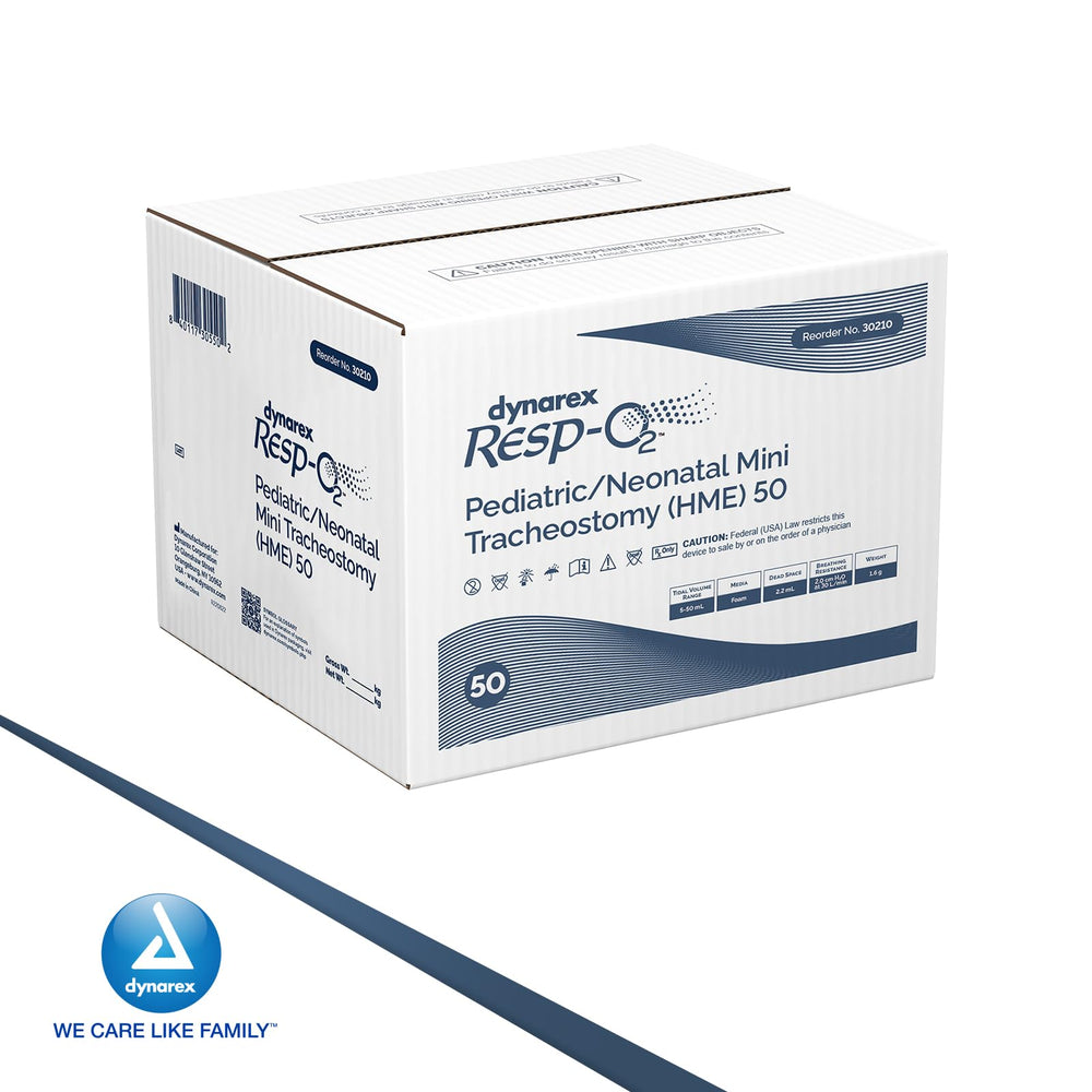 Dynarex Resp-02 latex-free and DEHP-free materials for safer use