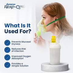 Dynarex Resp-O2 durable plastic construction for daily medical environments.