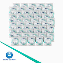 Dynarex Resp-O2 nasal cannula 4-foot length supports flexible bedside setups.