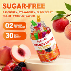 DytistAid two-bottle set imagery implies total 120 gummies option.