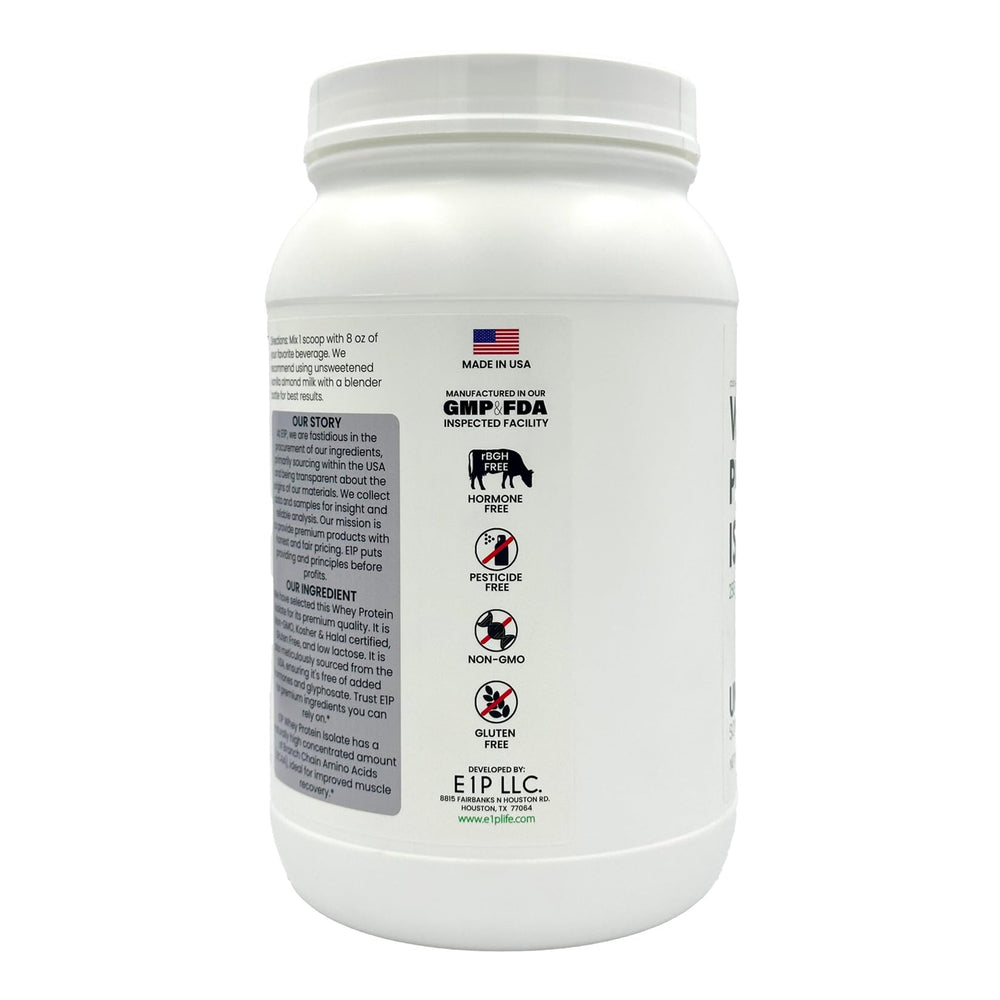 E1P kosher and halal certified ingredients support clean dietary choices.