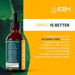 E2H D3 & K2 shows zero-calorie, sugar-free formulation.