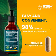 Three-bottle E2H D3 & K2 multipack for ongoing use.