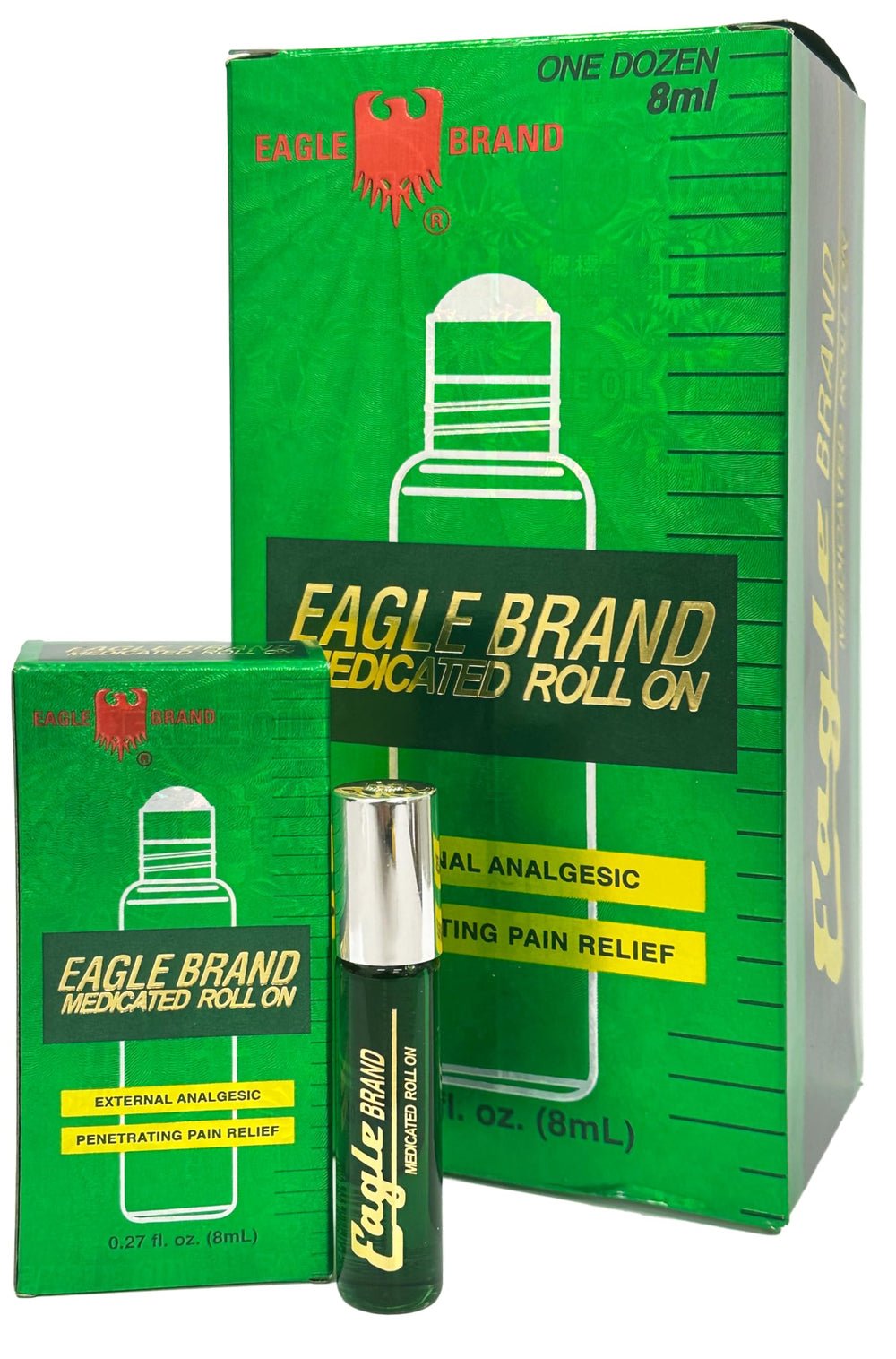 Eagle Brand roll-on applicator highlights precise, mess-free application.