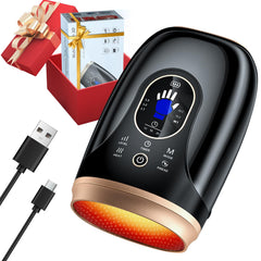 Ealken Hand Massager heat activated front view showing soothing warmth and targeted relief
