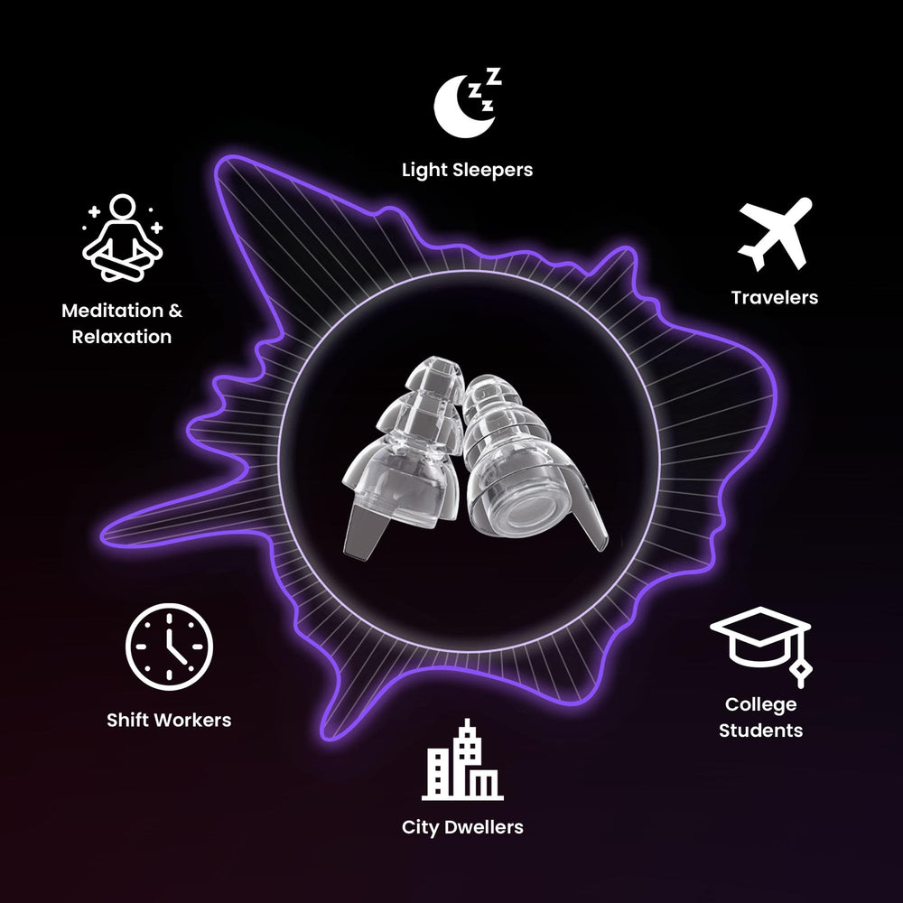 Eargasm All-Nighters nighttime routine support helps improve focus and rest.