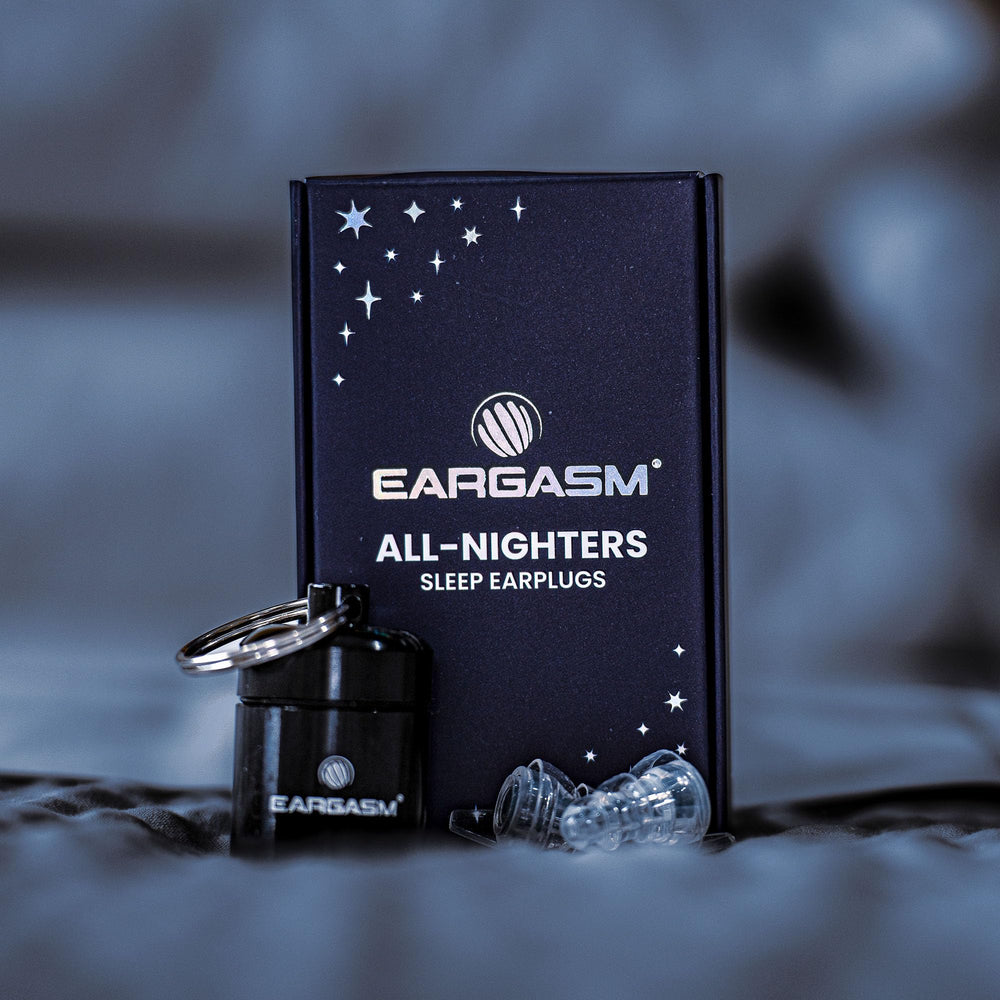 Eargasm All-Nighters sound-stopping insert helps block snoring noise for calmer nights.