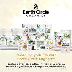 Earth Circle Organics Camu Camu powder stirred into yogurt or dressing