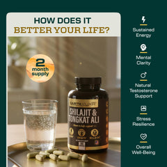 Earth Elixir Men Tongkat Ali support for masculine vitality.