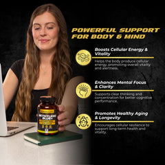 Earth Elixir packaging on table illustrating a triple-action formula