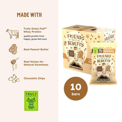 Earth Fed Muscle bar is gluten-free and non-GMO for clean ingredients