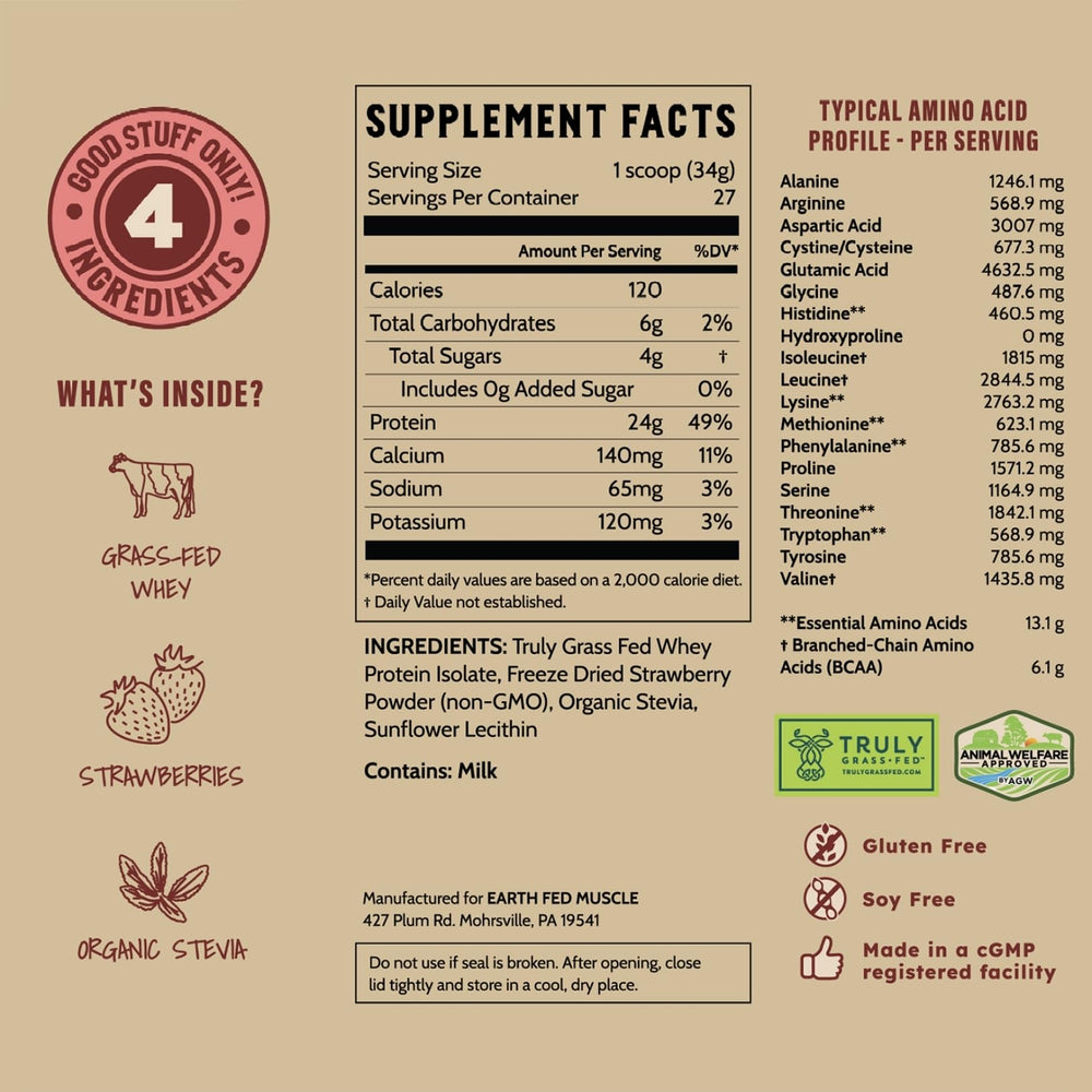 Earth Fed Muscle cgmp-certified process badge: consistent quality you can rely on.
