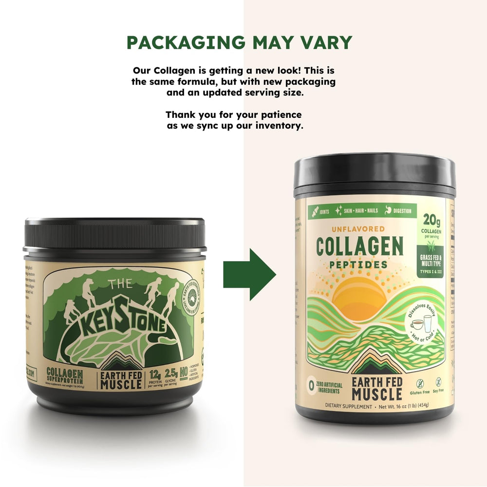 Earth Fed Muscle collagen powder in coffee shows easy integration into morning routines.