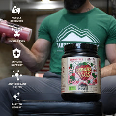 Earth Fed Muscle WADA-USADA tested label: trusted quality in sports nutrition.