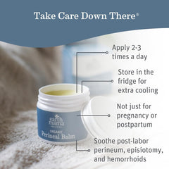 Earth Mama postpartum kit packaging with two herbal products