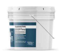 Label close-up highlighting Earthborn Elements purity and brand trust for potassium bicarbonate.